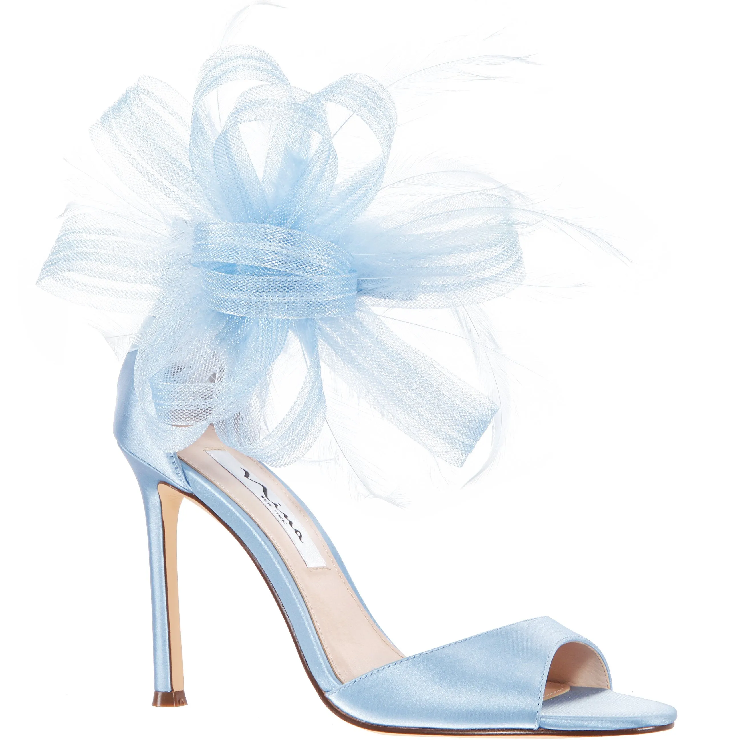 DALILA-SKY BLUE-SATIN