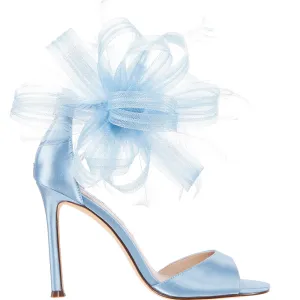 DALILA-SKY BLUE-SATIN