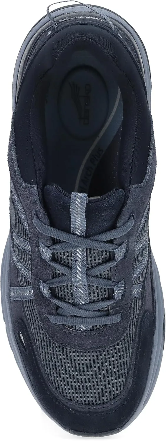 Dansko Poppy Walking Sneakers for Women - Comfortable, Breathable Walking Shoes with Arch Support - Stain Resistant with Lightweight Rubber Outsole