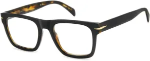 DAVID BECKHAM Eyeglasses DB 7020 /FLAT WR7 Black Havana