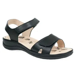 Dr Kong Tania Black Sandals