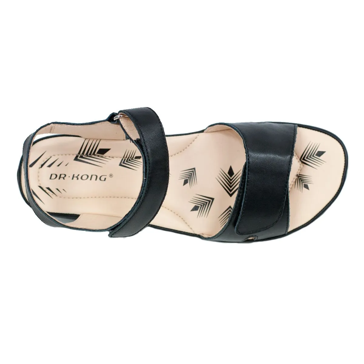 Dr Kong Tania Black Sandals