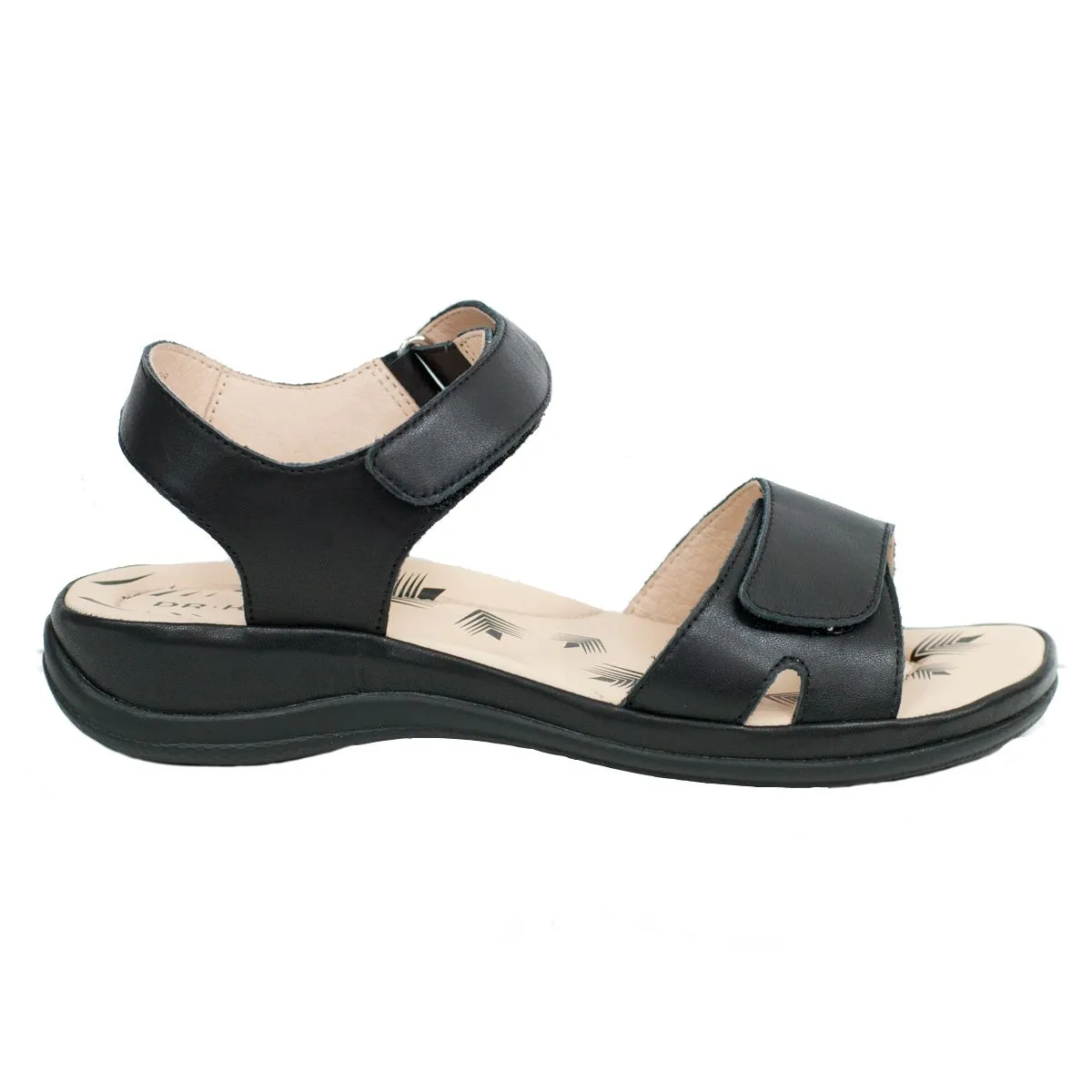 Dr Kong Tania Black Sandals