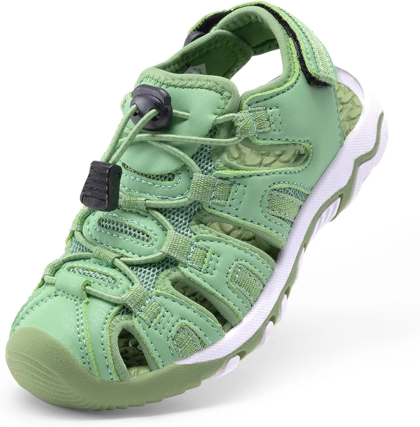DREAM PAIRS Boys Girls Summer Outdoor Athletic Sport Sandals Walking Hiking Hook and Loop Adjustable Multicolor for Toddler/Little/Big Kids