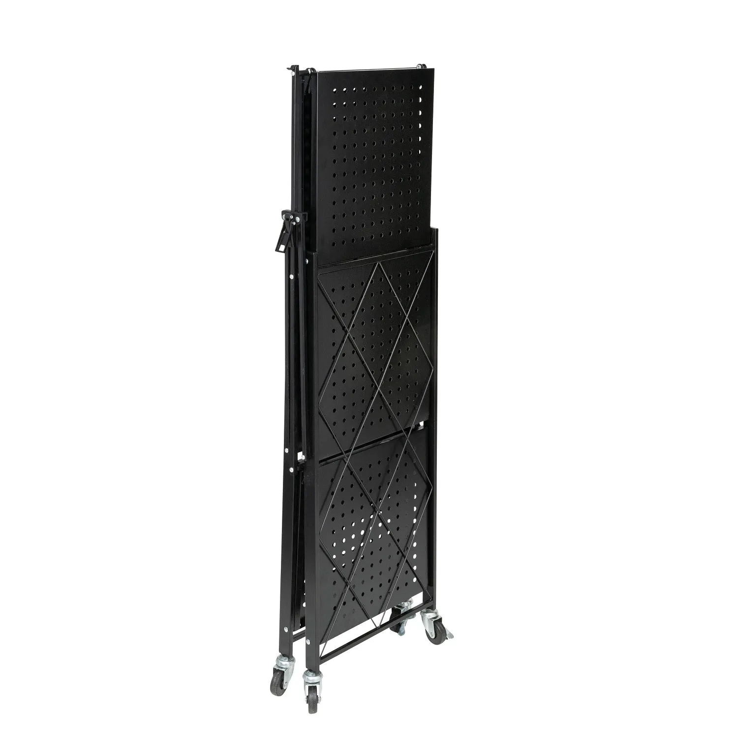 EKKIO Tier 4 Foldable Limited-time offer Storage Shelf (Black) Bulk discount