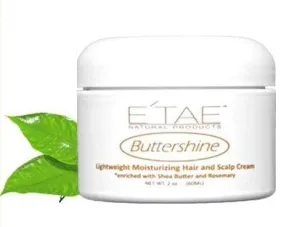 E'TAE Buttershine Lightweight Moisturizing Hair and Scalp Cream 2oz