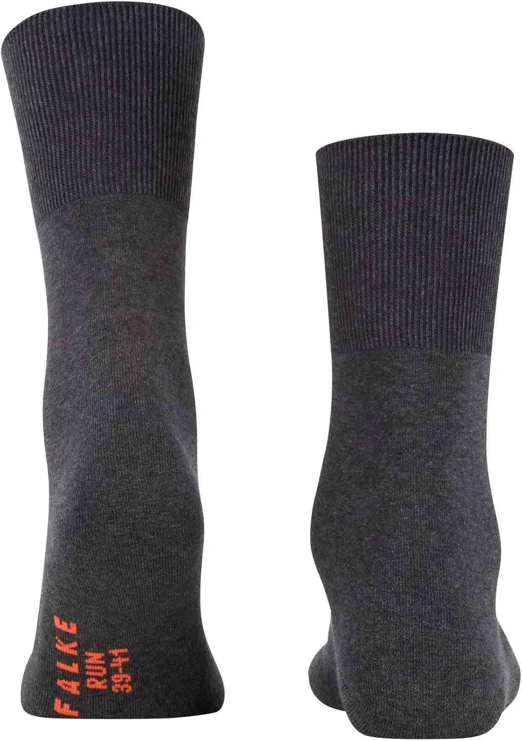 FALKE Unisex Run Cotton Socks, Blue (Navy Blue Melange 6490), 10.5-11.5