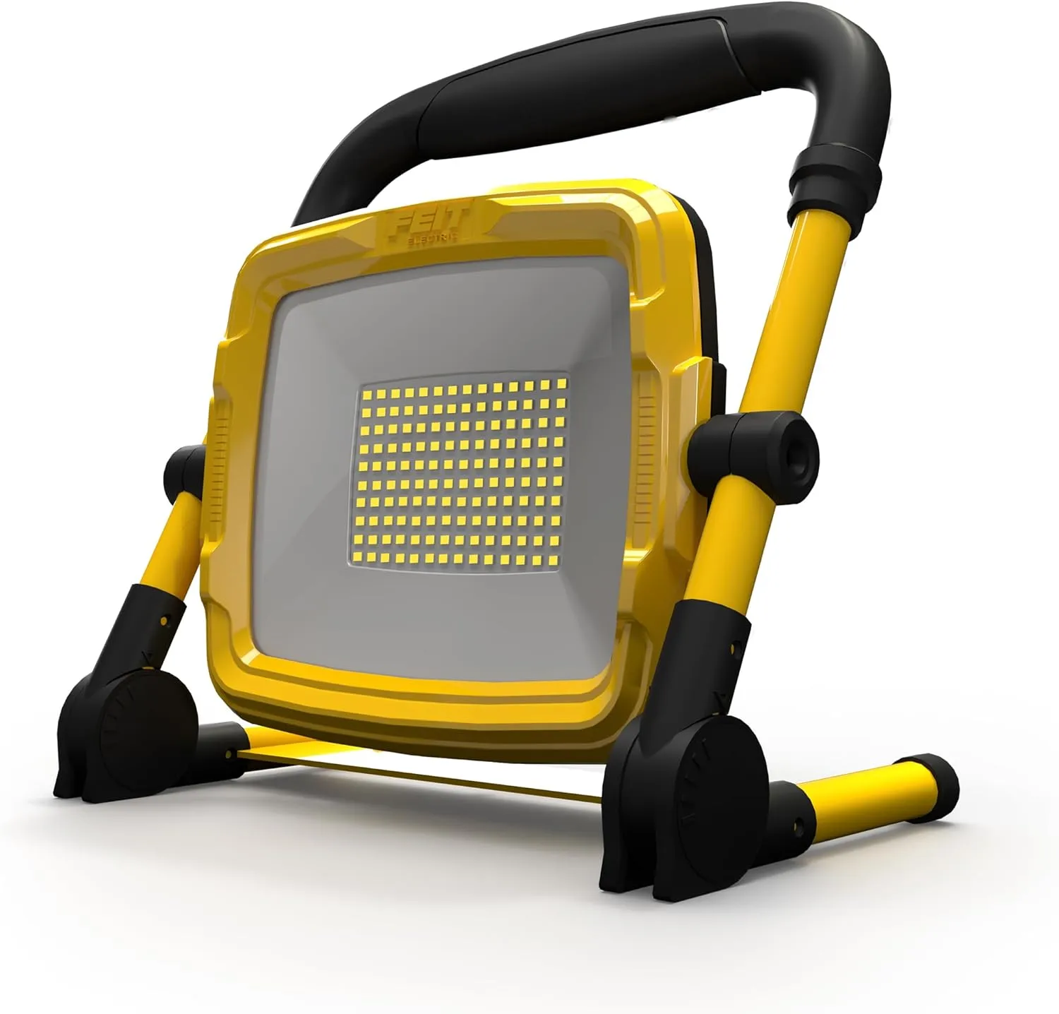 Feit Electric WORK10000XLPLUGFOLD Portable Plug-in LED Work Light, 10,000 Lumens, 5000K Daylight, Heavy-Duty 18/3 Power Cord, Compact Folding Design, 30,000-Hour Lifespan