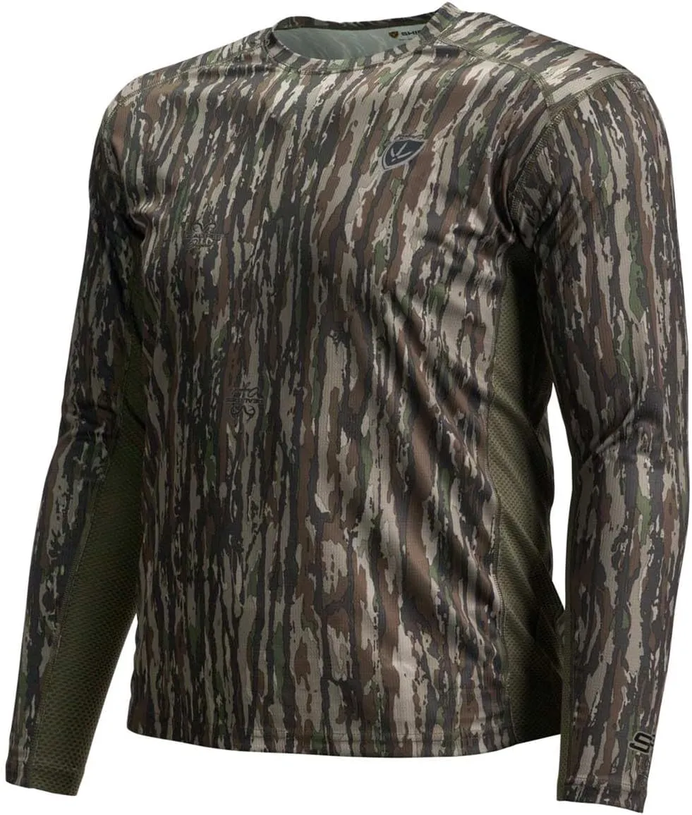 Finisher Turkey Hunting Long Sleeve Performance Tee – Lightweight, Moisture-Wicking Camo Shirt