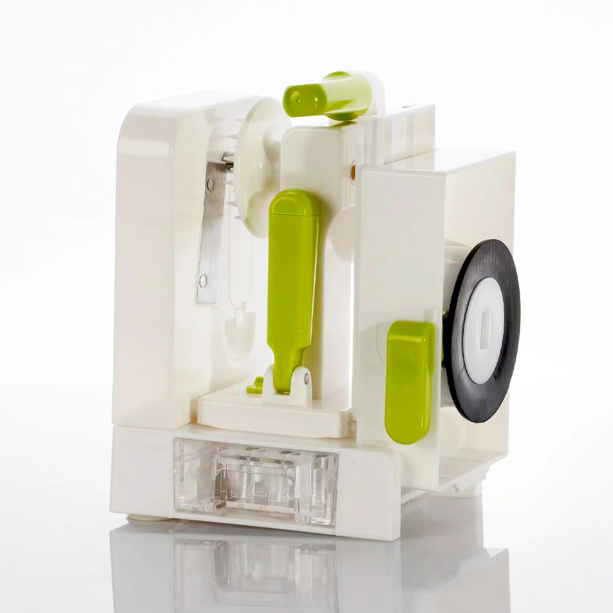 Foldable 5-Blade Spiralizer Set for Easy and Space-Saving Vegetable Preparation