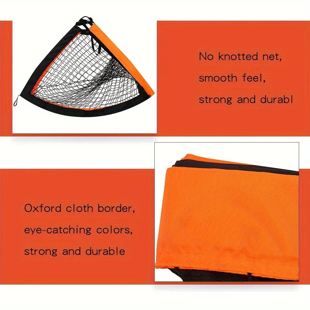 Foldable football net