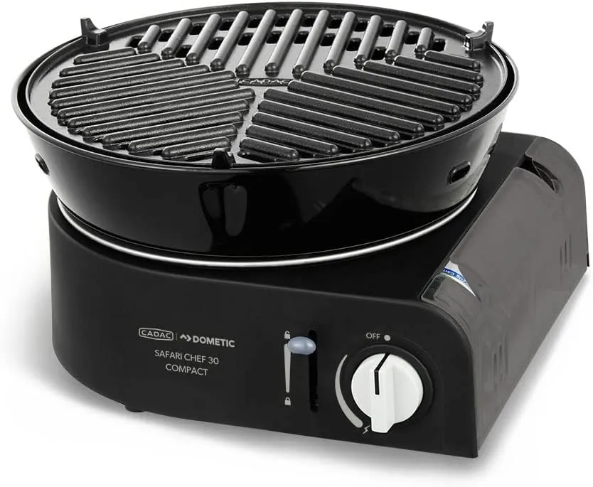 Front Runner Safari Chef 30 Compact Gas Portable Stove for Camping, Hiking, and Other Outdoor Activities (Black) by CADAC