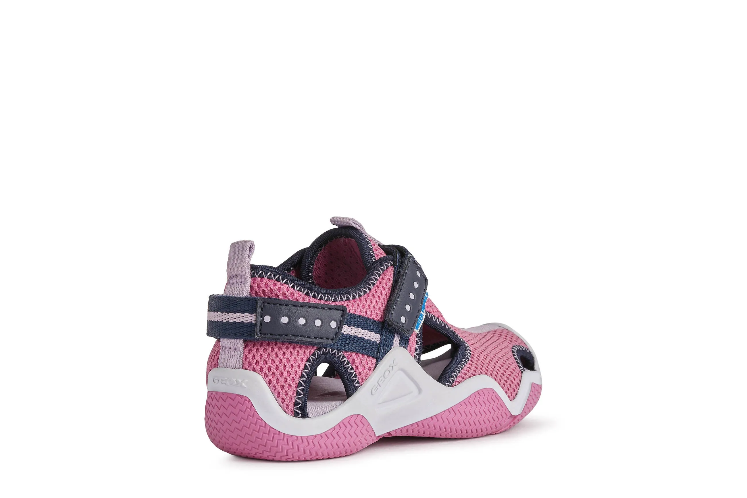 Geox Kids Sandals | Wader Waterproof | Navy & Pink