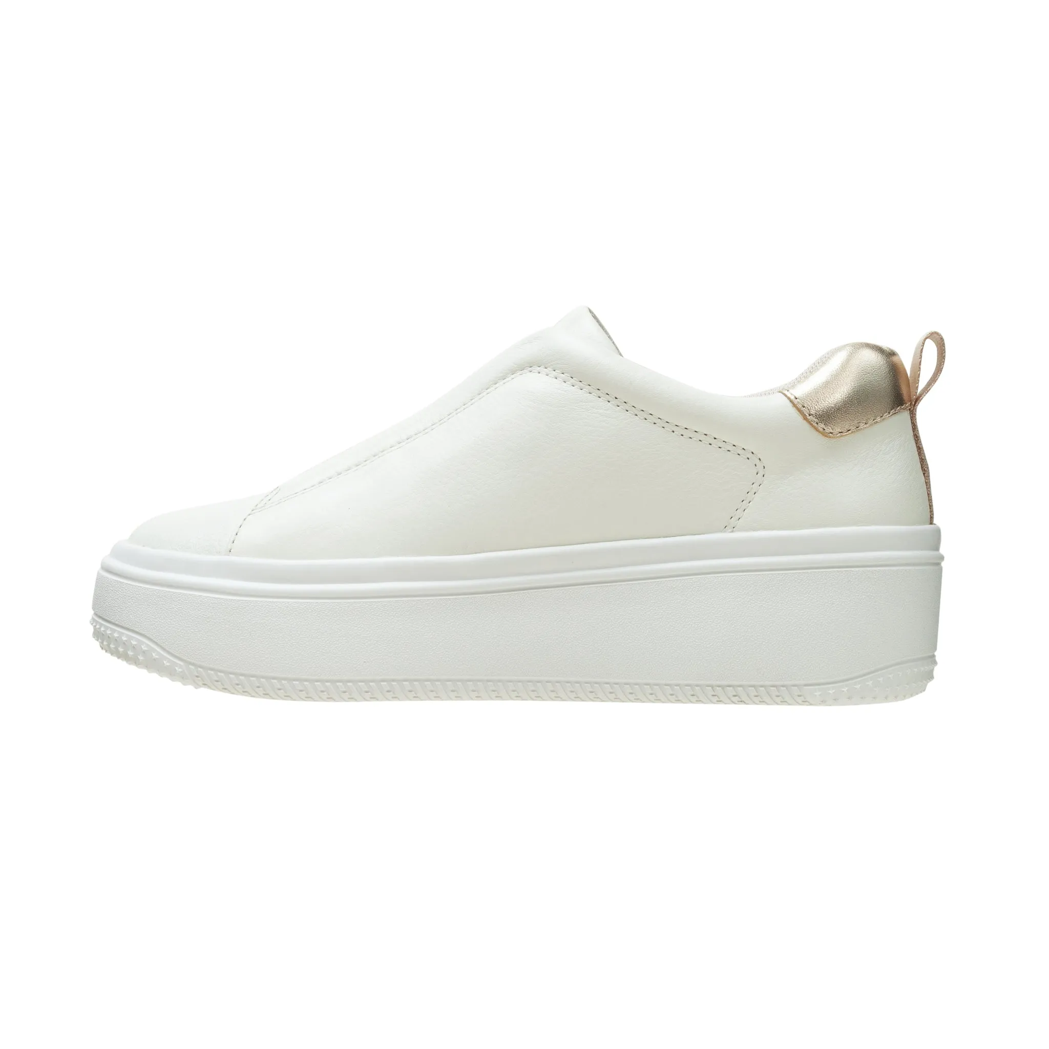 GOLDE | Slip-On Leather Platform Sneaker