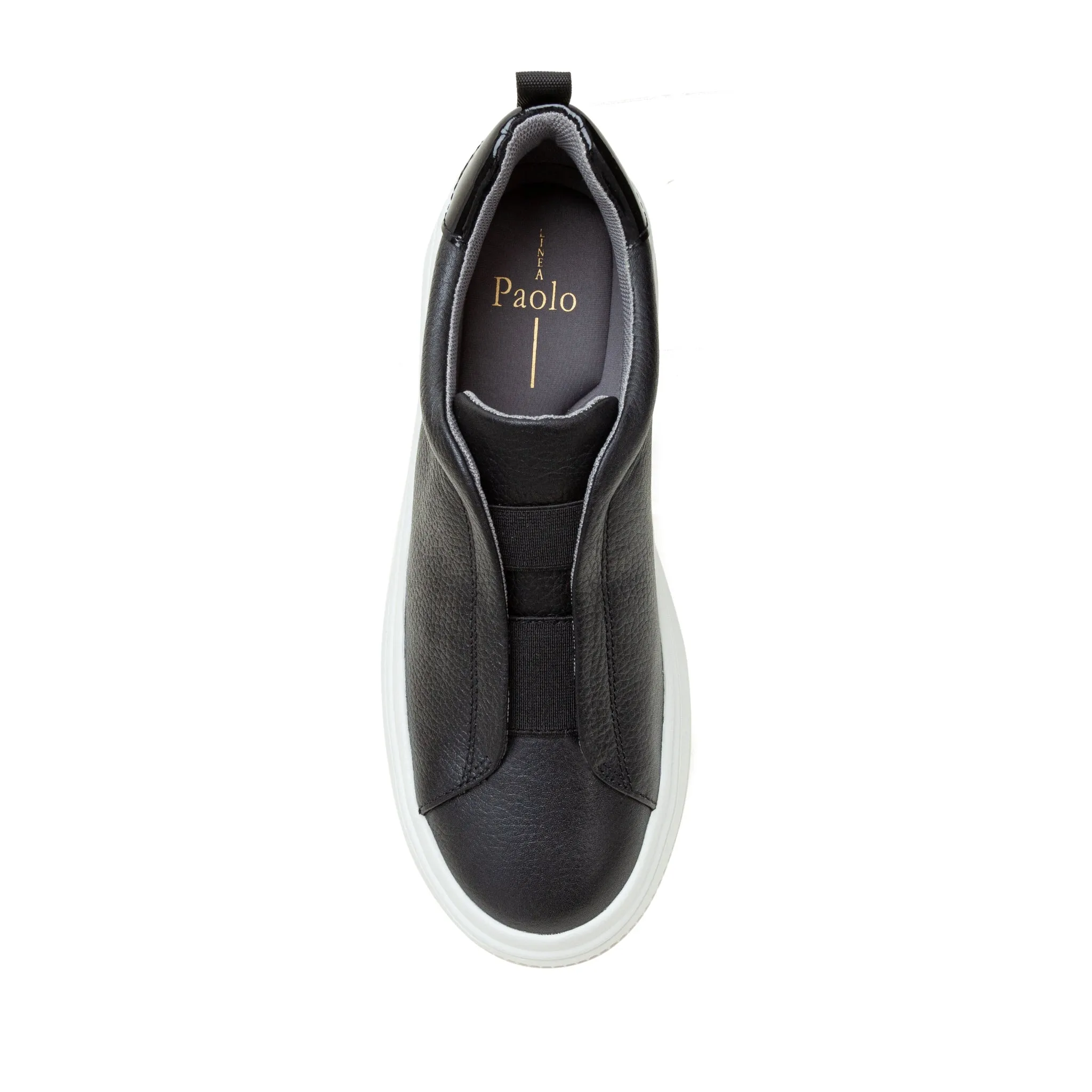 GOLDE | Slip-On Leather Platform Sneaker