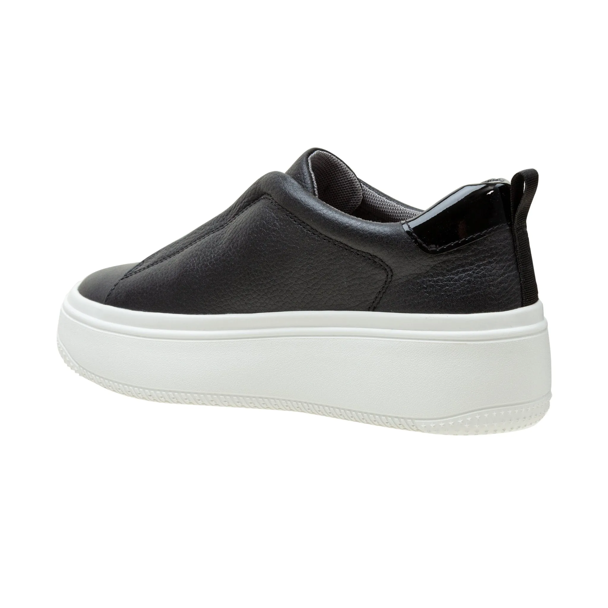 GOLDE | Slip-On Leather Platform Sneaker