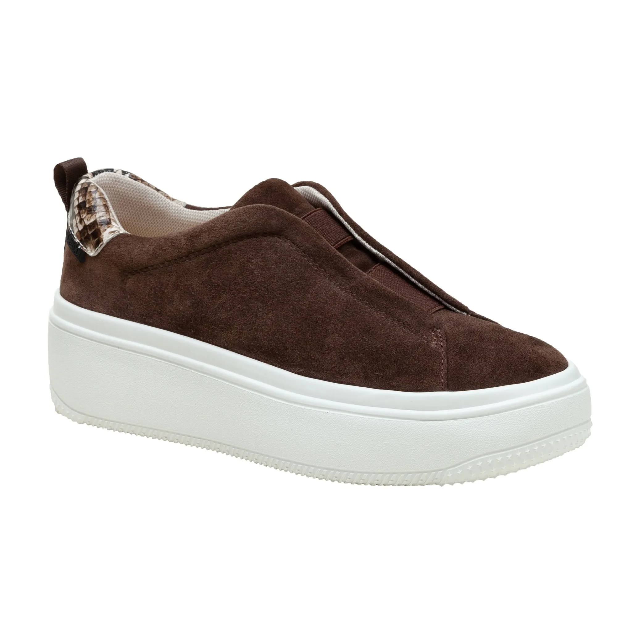 GOLDE | Slip-On Leather Platform Sneaker