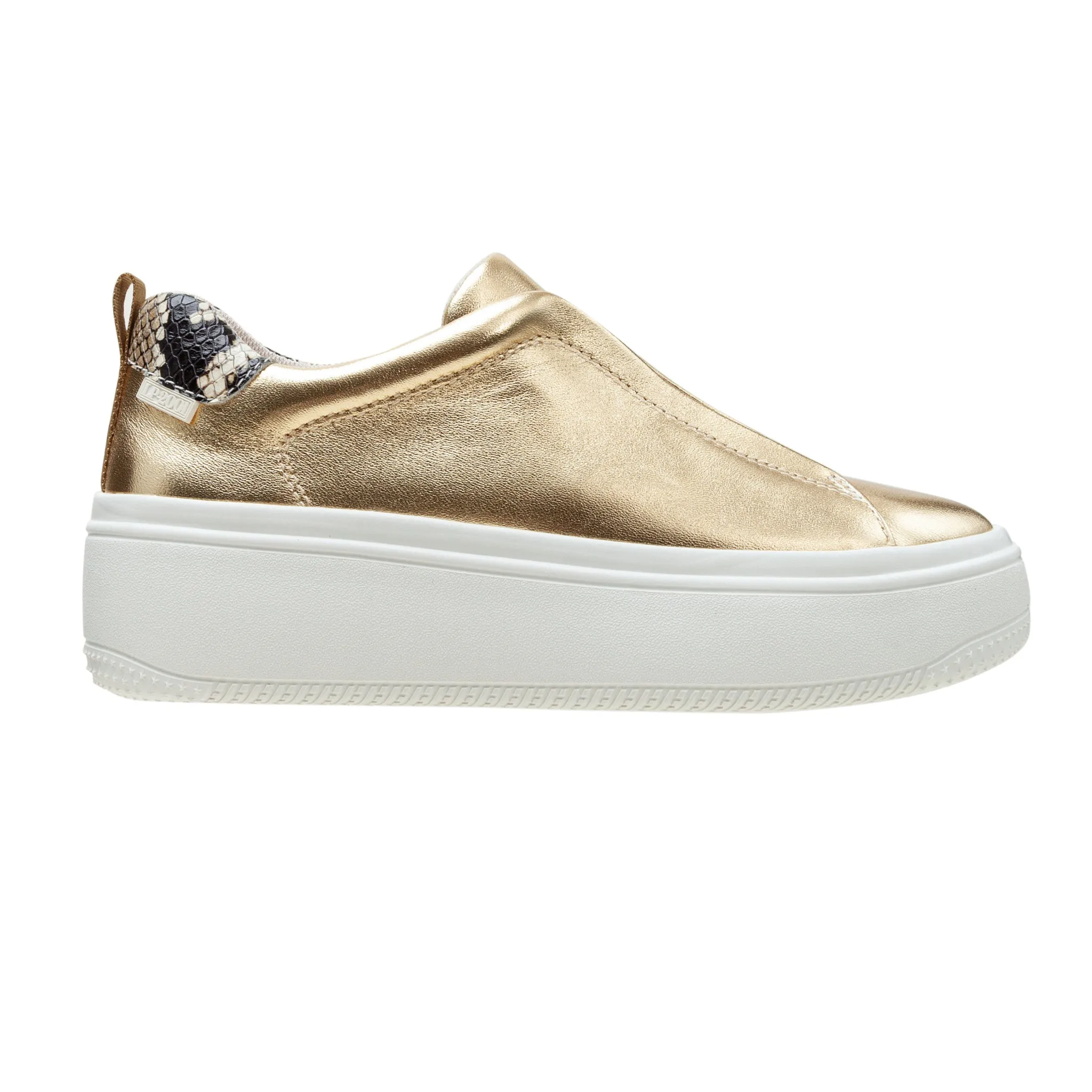 GOLDE | Slip-On Leather Platform Sneaker