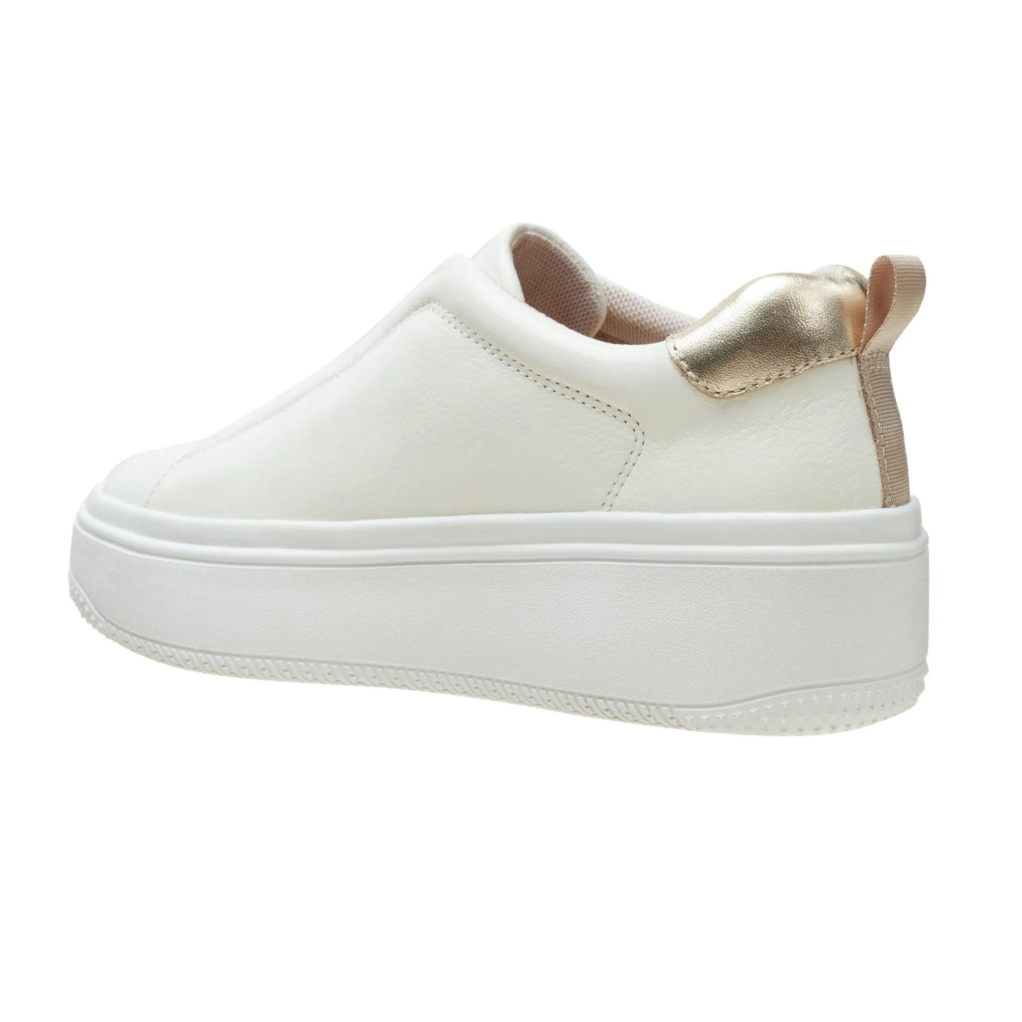 GOLDE | Slip-On Leather Platform Sneaker