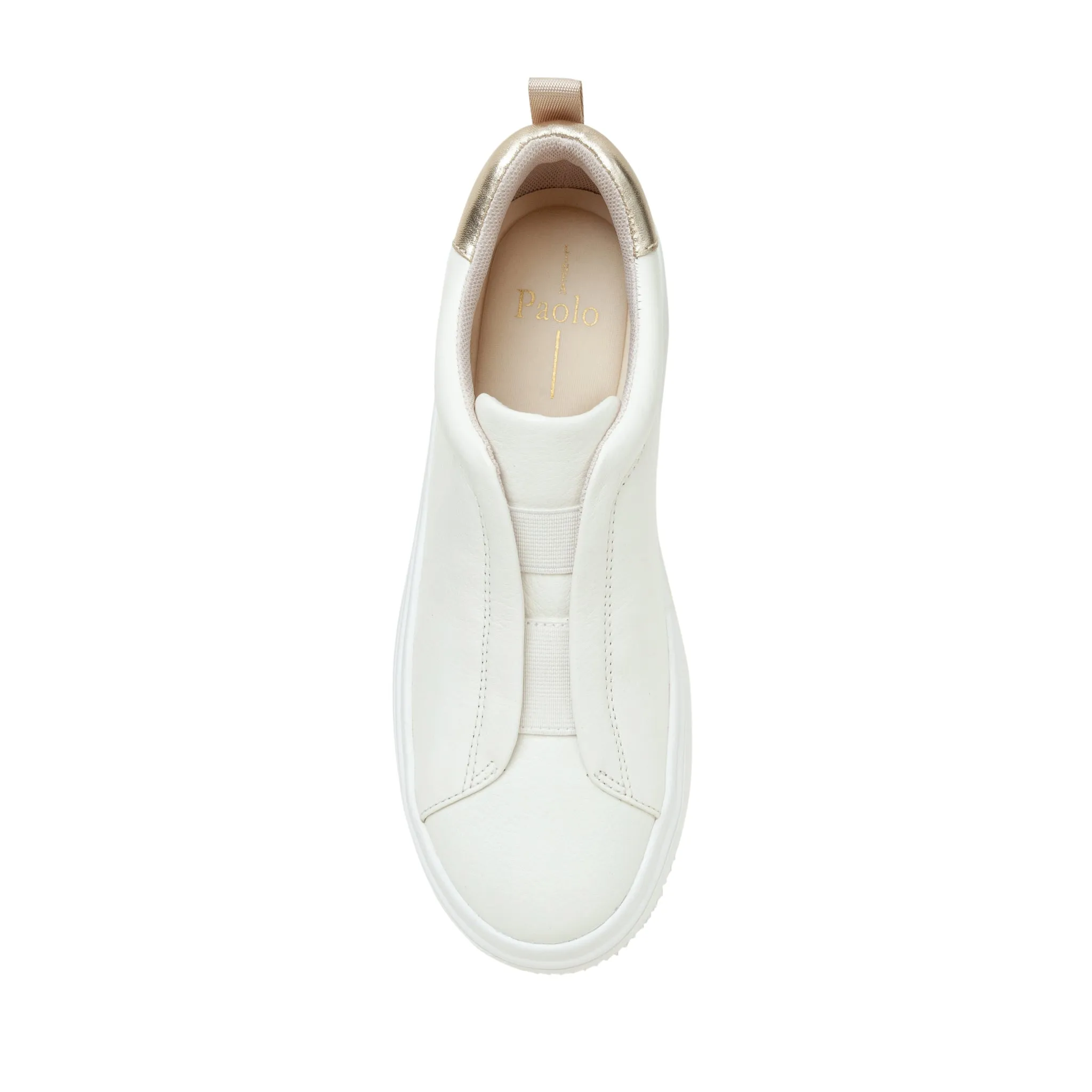 GOLDE | Slip-On Leather Platform Sneaker