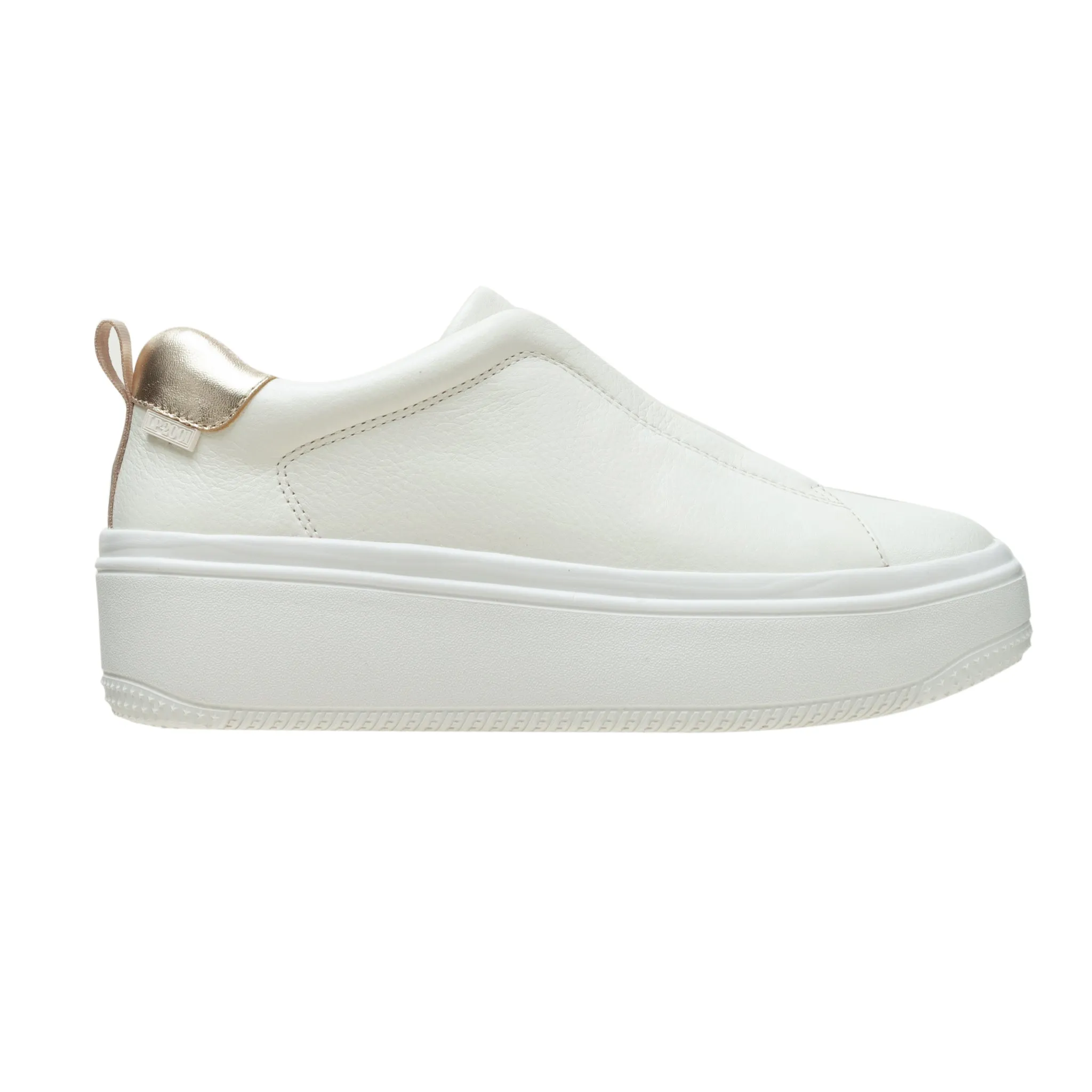 GOLDE | Slip-On Leather Platform Sneaker