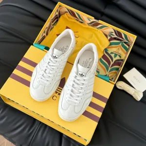 Hassle-free CALFSKIN GG GAZELLE & WHITE ADIDAS Gucci SNEAKER Energy-efficient