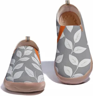 Hetios Women's Comfortable Casual Loafers Flat Knit Lightweight Artistic Slip-On Shoes Travel Footwear