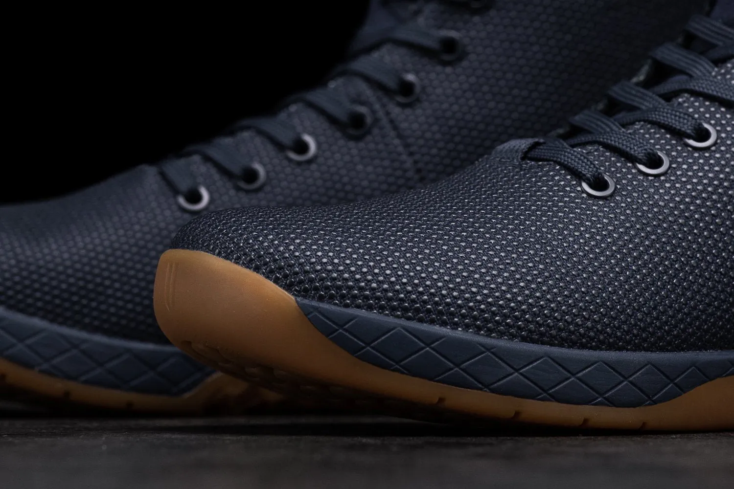 HIGH-TOP NAVY GUM TRAINER (MEN'S)