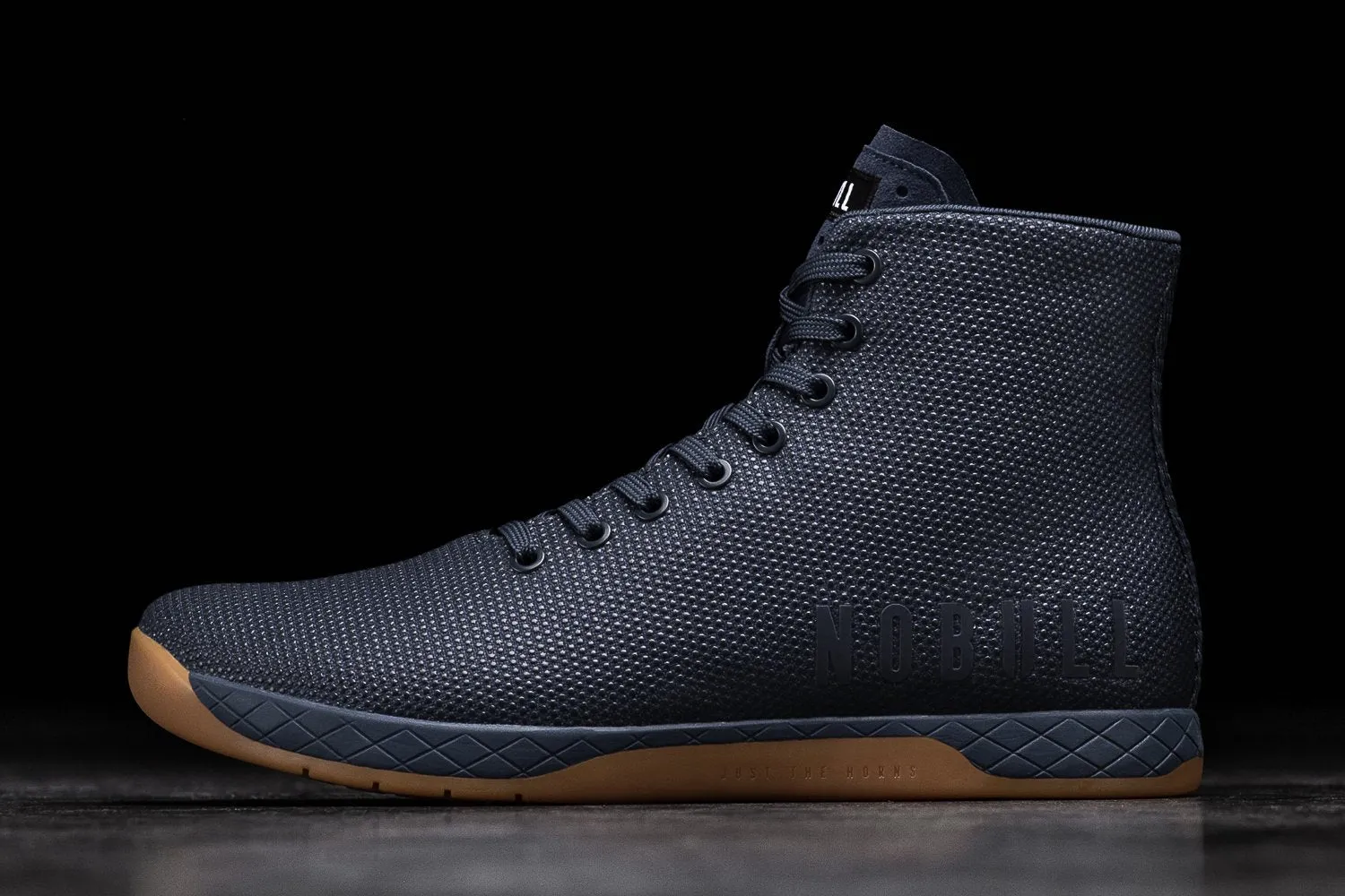 HIGH-TOP NAVY GUM TRAINER (MEN'S)