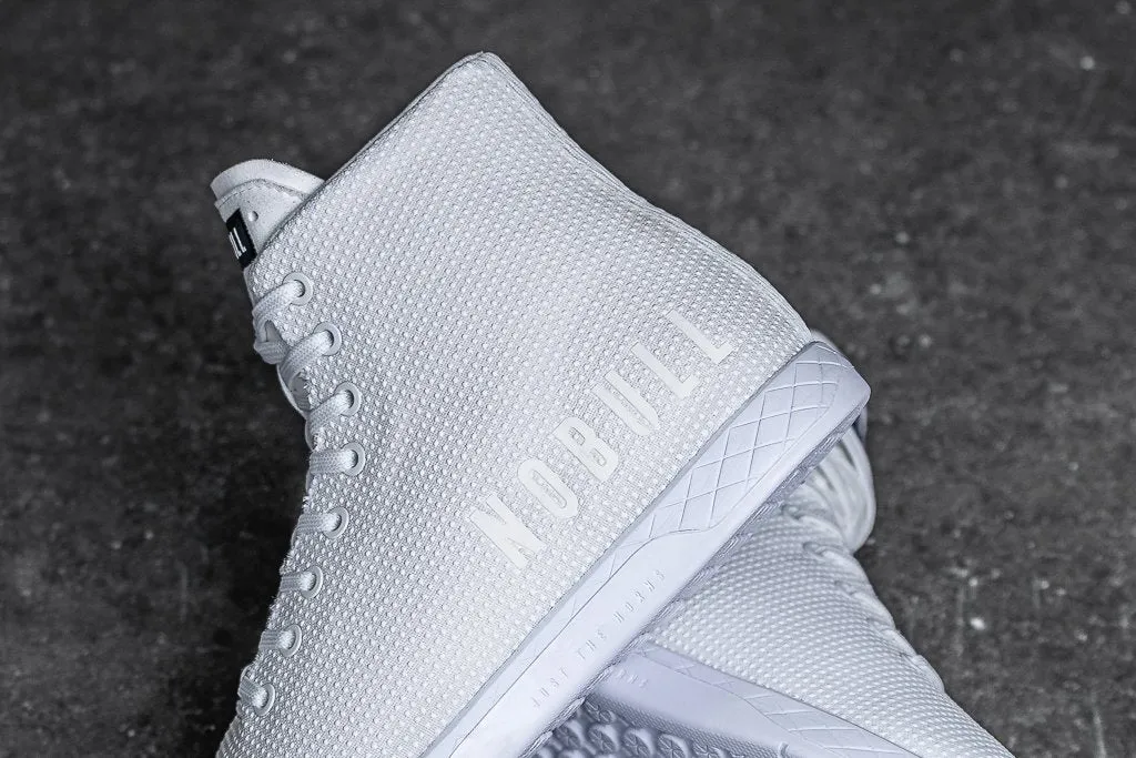 HIGH-TOP WHITE TRAINER (WOMEN'S)