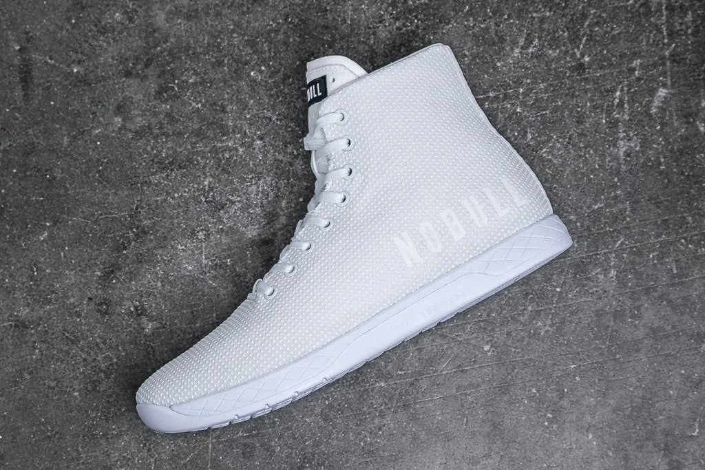 HIGH-TOP WHITE TRAINER (WOMEN'S)