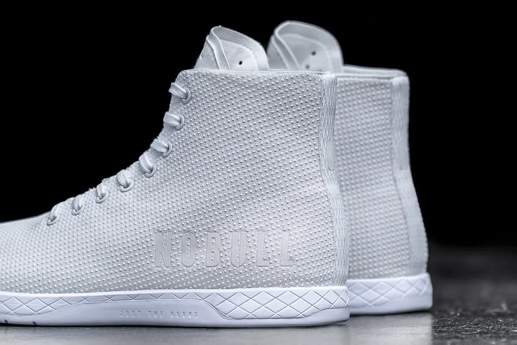 HIGH-TOP WHITE TRAINER (WOMEN'S)