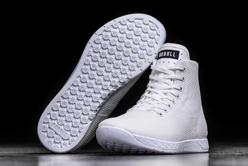 HIGH-TOP WHITE TRAINER (WOMEN'S)