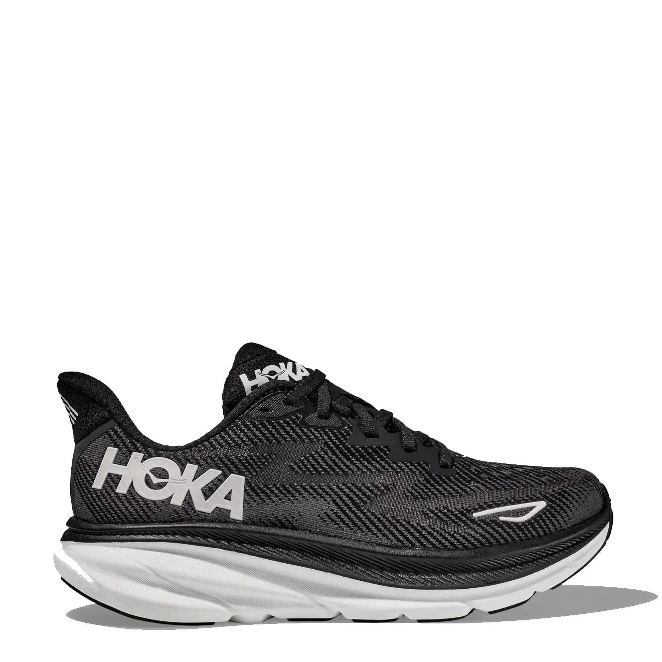Hoka Men's Clifton 9 Trainer Black / White