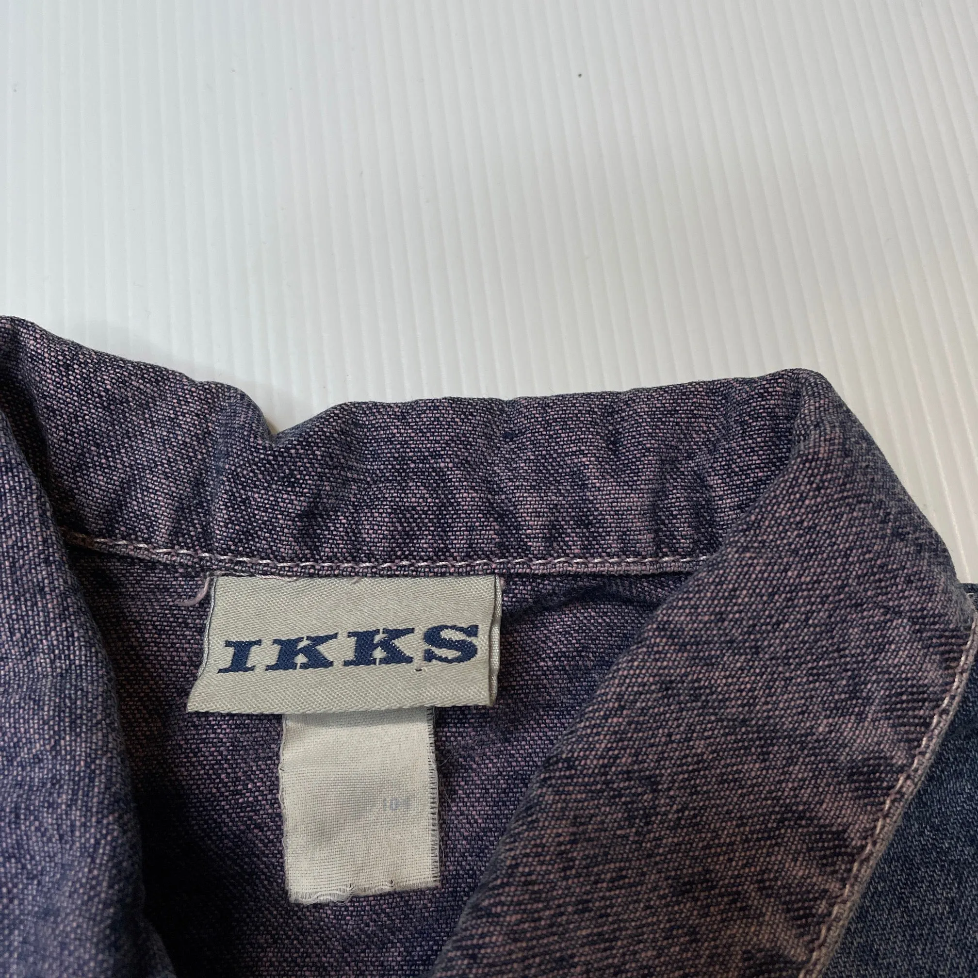 Ikks lightweight denim jacket, size 4, Pre-loved
