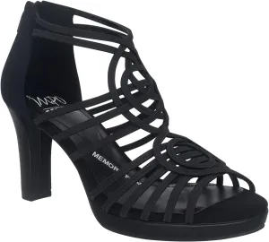 Impo Tiffany Stretch Elastic Dress Sandal with Memory Foam