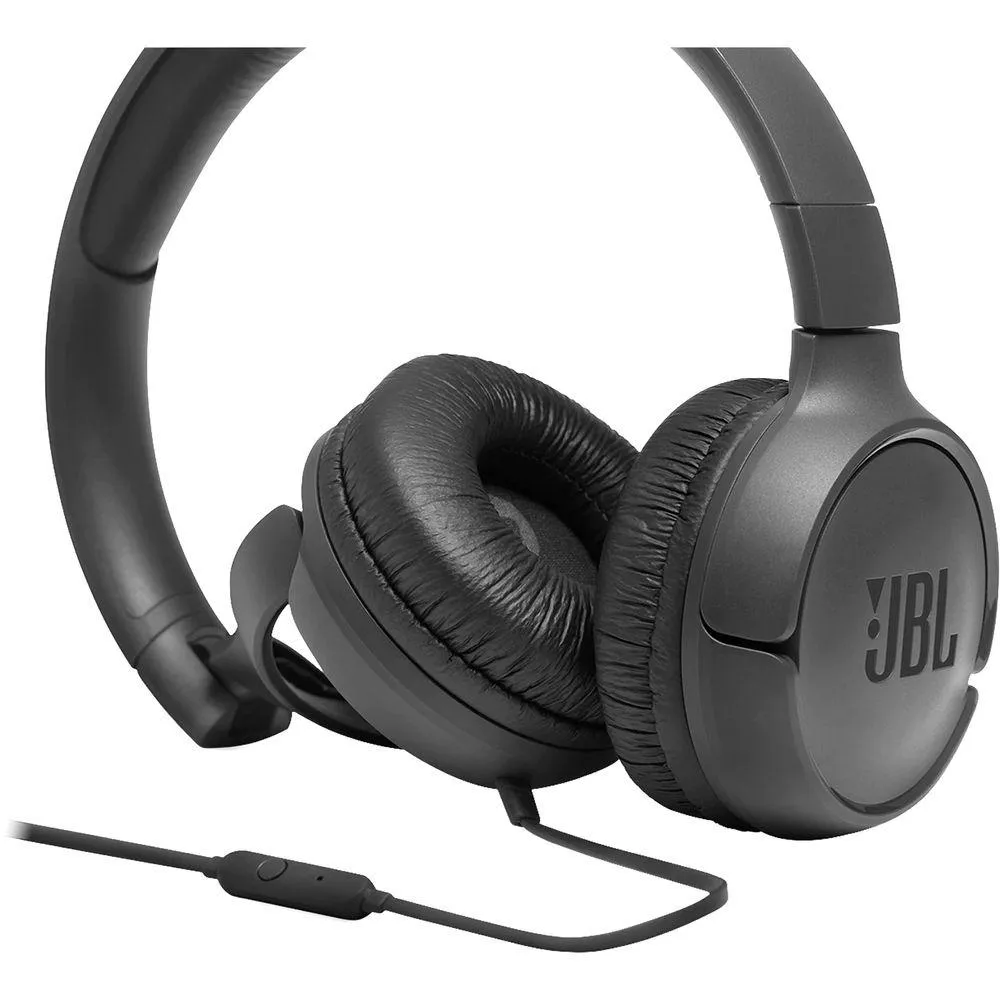 JBL TUNE 500 Wired On-Ear Headphones