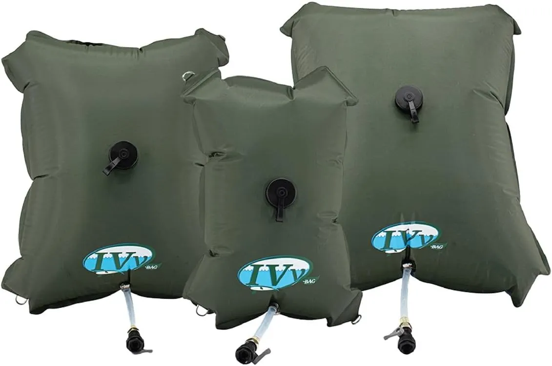 Jenlis Ivy Bag Large Drinking Water Bladder, Food Grade & BPA Free Container, Big Portable Fluid Holding Tank, Durable Potable Liquid Transport Tote, Compact Collapsible & Foldable Storage