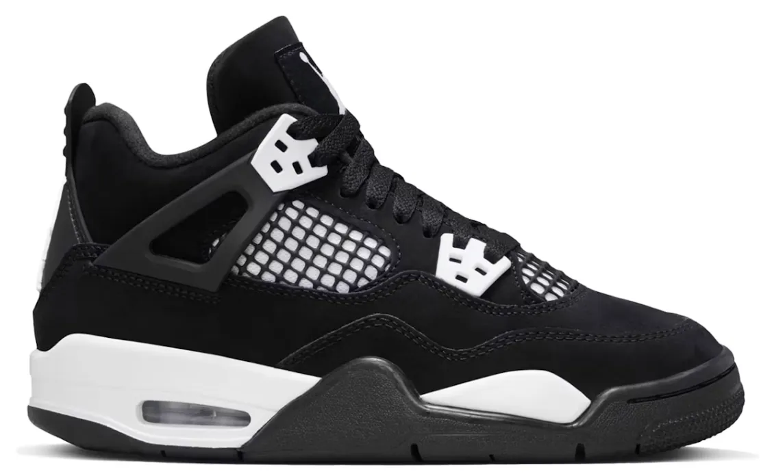 JORDAN 4 RETRO WHITE THUNDER (GS)