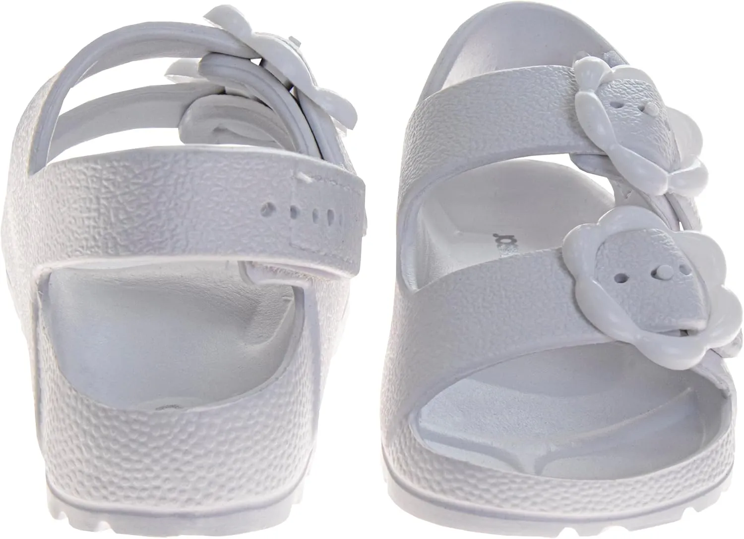 Josmo Kids Double Buckle Sandals Boys Girls Adjustable Back Strap Summer Beach Pool Sandal (Size 5-10 Toddler)