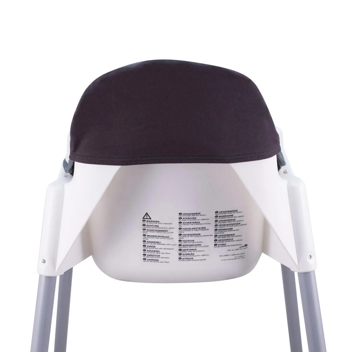 JYOKO Kids Cushion Compatible with high Chair IKEA Antilop Made Cotton 100%  Foam  3D Air Confort (Marengo)