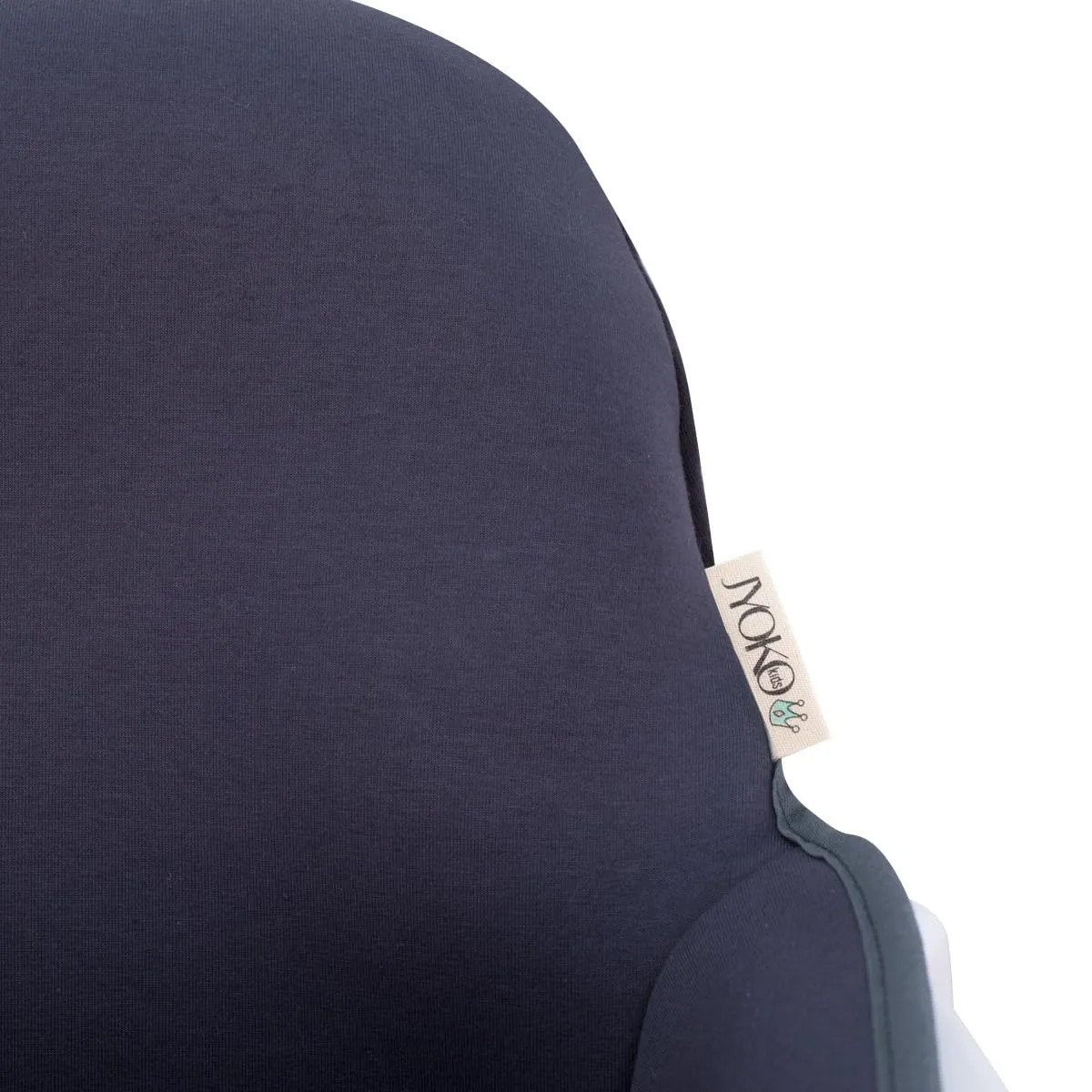 JYOKO Kids Cushion Compatible with high Chair IKEA Antilop Made Cotton 100%  Foam  3D Air Confort (Marengo)