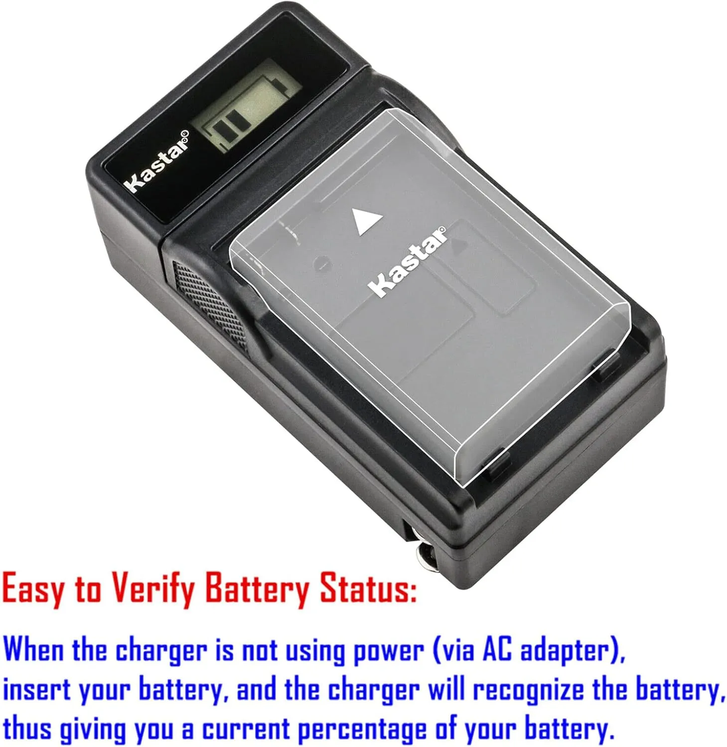 Kastar 4-Pack NP-BD1 Battery and LCD AC Charger Compatible with Sony Cyber-Shot DSC-T90, Cyber-Shot DSC-T200, Cyber-Shot DSC-T300, Cyber-Shot DSC-T500, Cyber-Shot DSC-T700 Cameras