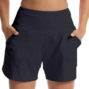 Kcutteyg Running Shorts for Women with Liner High Waisted Lightweight Womens Workout Shorts with Pocket