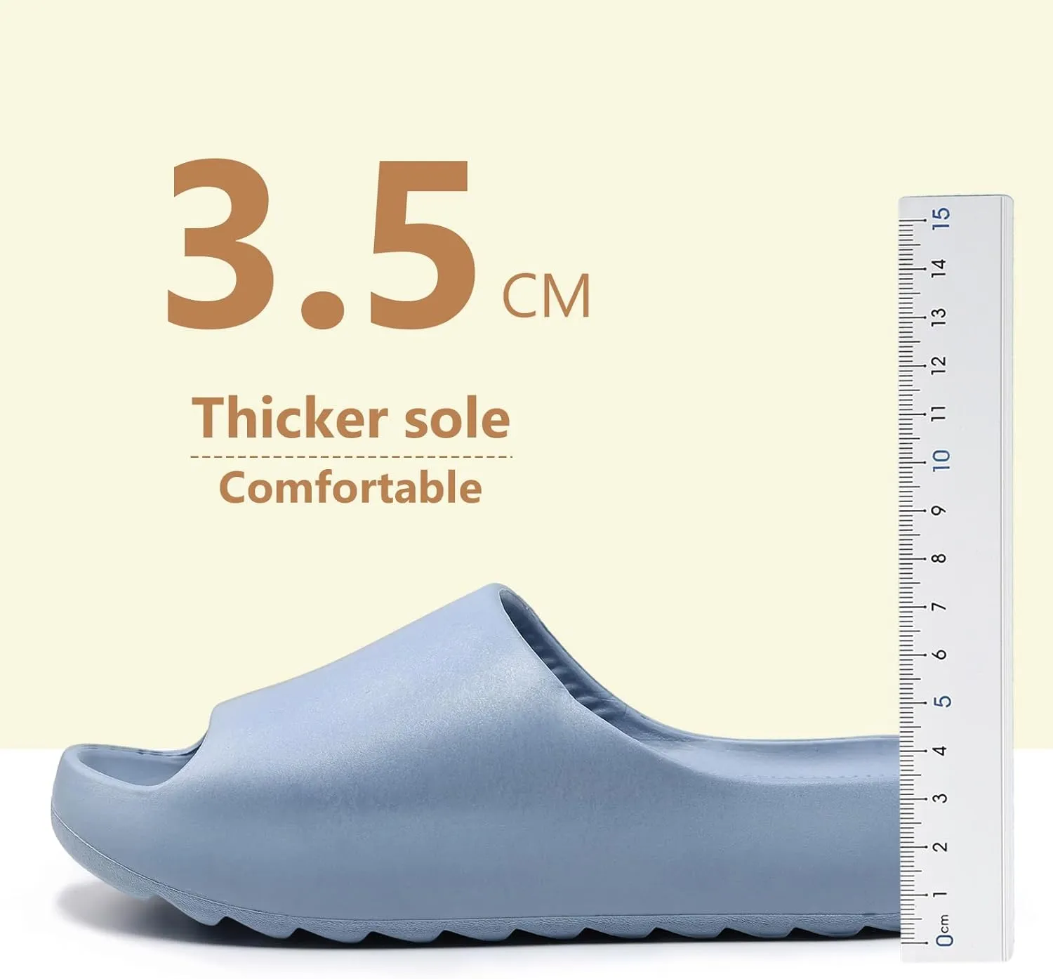 Kids Cloud Slides Slippers For Girls Boys,Pillow House Slippers Non-Slip Super Soft Quick Drying Shower Cushioned Slides Bathroom Thick Sole Sandals Indoor Outdoor Slippers