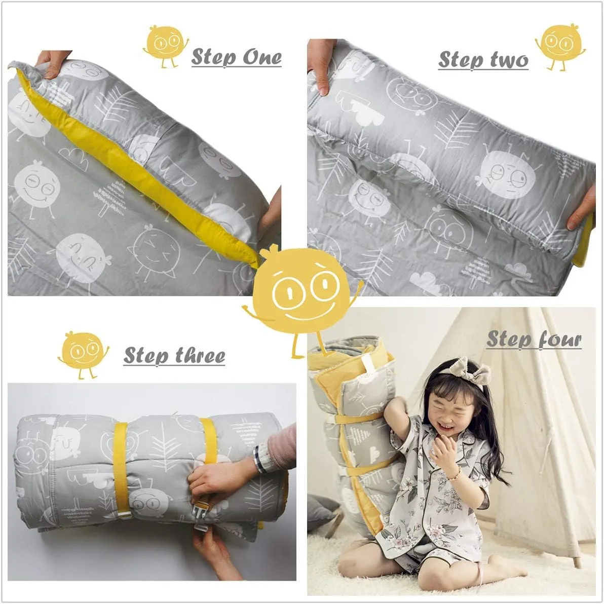 Kids Toddle Lightweight and Soft Nap Mat