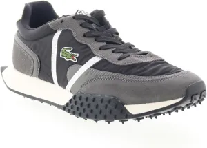 Lacoste Mens L-Spin Deluxe Sneaker, BLK/DK Gry, 8.5