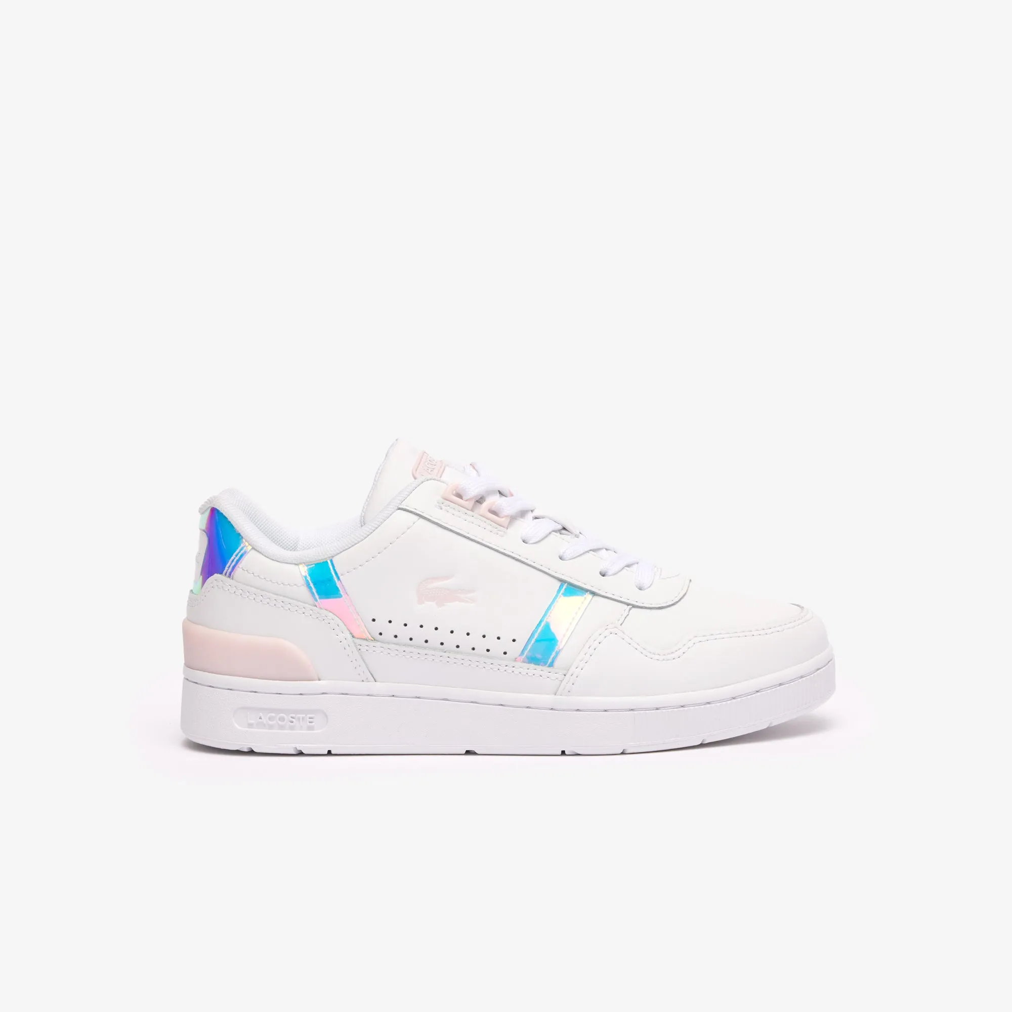 Lacoste T-CLIP 124 2 Womens Trainers White/Light Pink