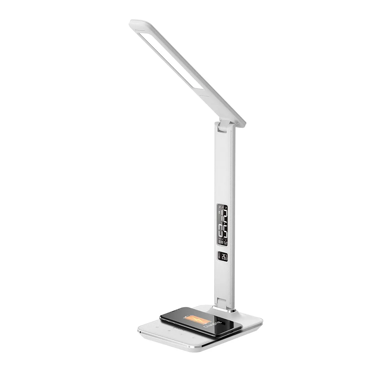 Lamp Flat-rate discount & LED Wireless wirelese with Clock Encrypted Charger with Lamp U13Q Desk Alarm charge-night Table light CRONY Built-in Clock