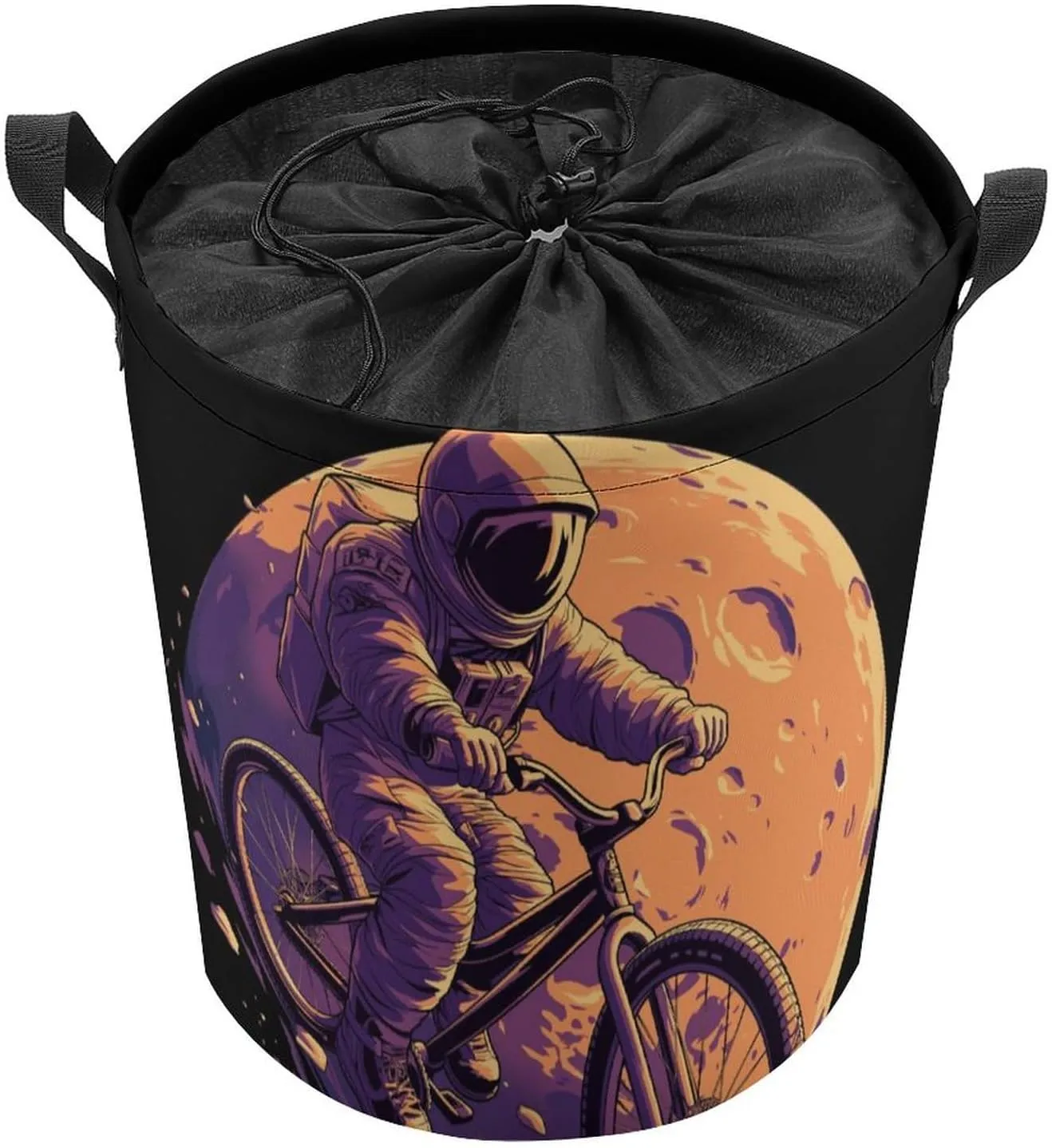 Laundry Hampers, Large Drawstring Laundry Bag, Removable Laundry Bags, Collapsible Storage Bin with Handles for Home Organization, Kids Room, Nursery Bicycles-Equipment And Supplies